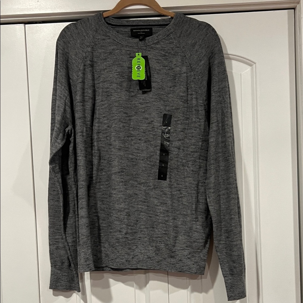 Banana Republic‎ Charcoal Eco mens Sweater large
